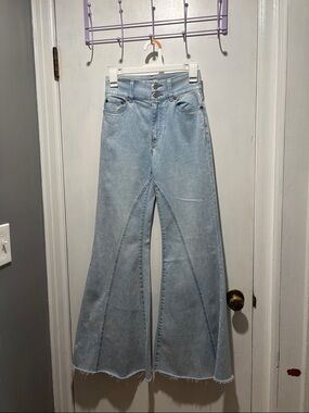ALICE+OLIVIA bleached flare jeans